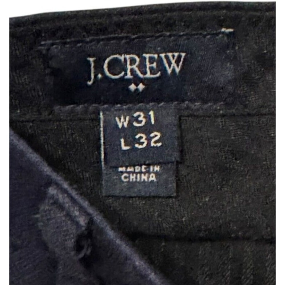 J.Crew Men's Pants Thompson Slim Performance Chino Preppy Navy Blue Size 31X32 - Picture 5 of 11